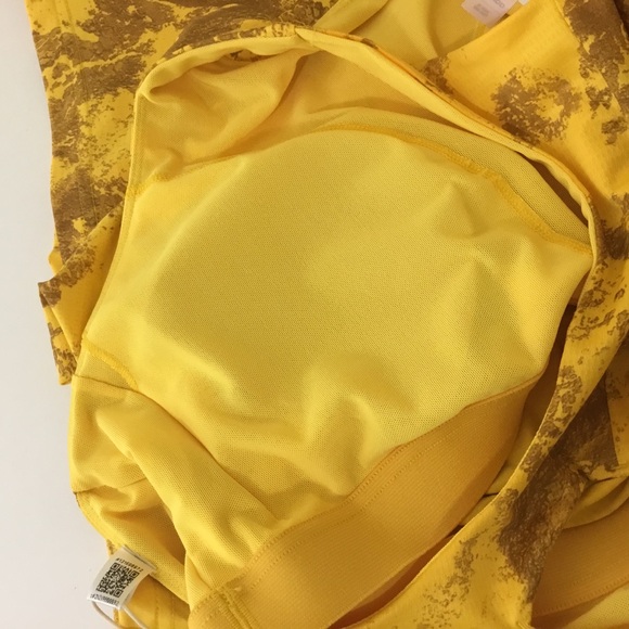 Adidas Paris Y-Tank Top Tennis Garment Women's Bold Gold Bra Lined HT3626 - Picture 11 of 12